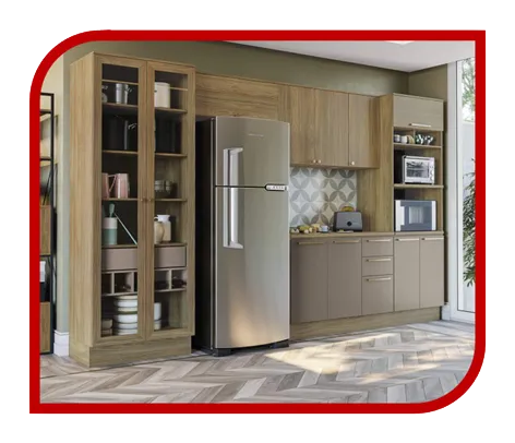 Montagem de Cozinha Modulada