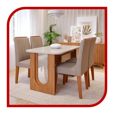 Montagem de Mesa de Jantar